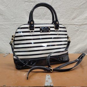 Kate Spade Wellesley Patent Stripe Purse- NWT